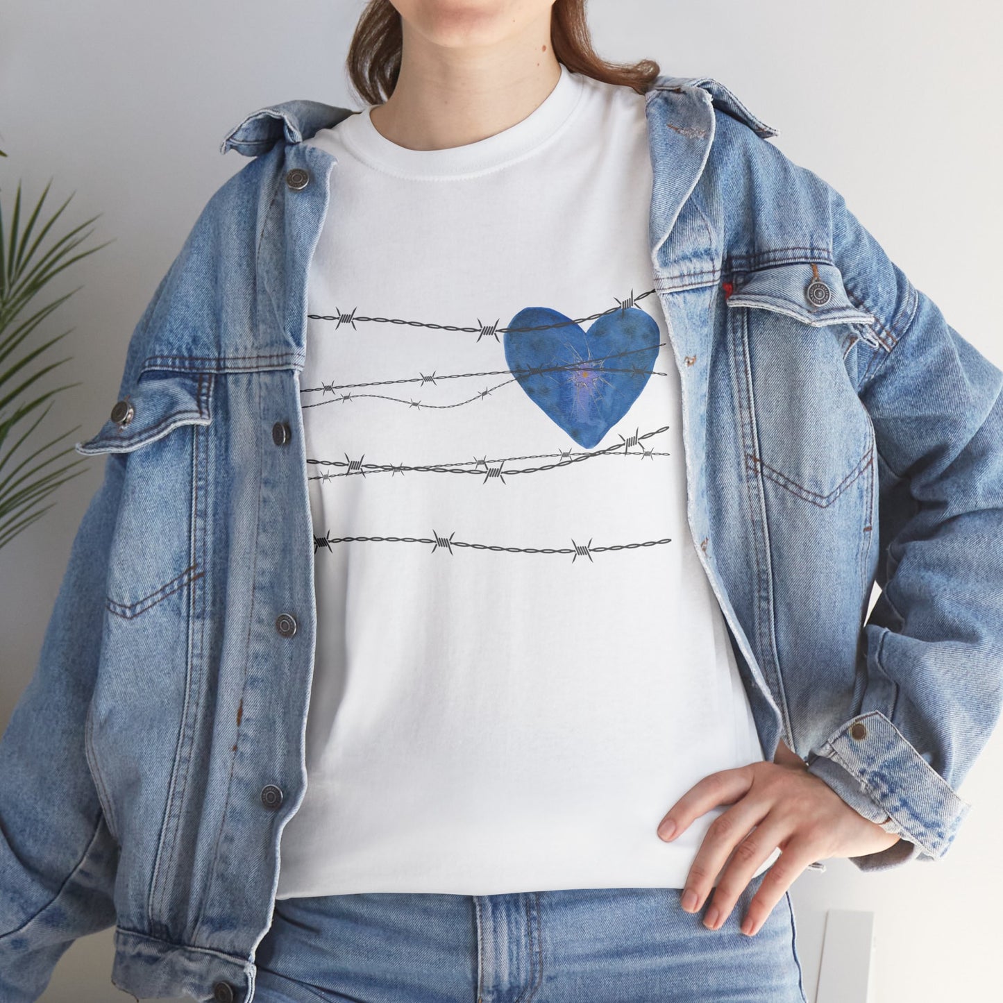 Protect My Broken Heart Unisex Cotton Graphic Tee