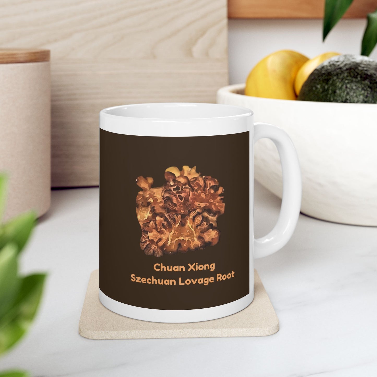 Chuan Xiong (brown) — TCM Herbal Mug