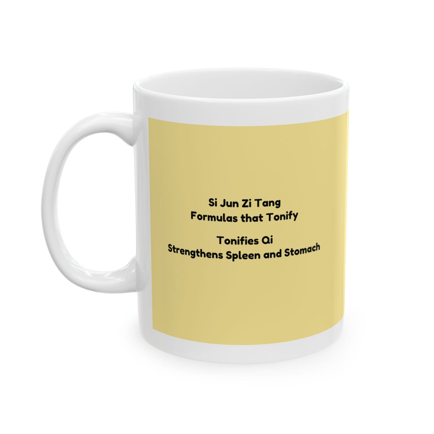 Si Jun Zi Tang (yellow)—TCM Herbal Mug
