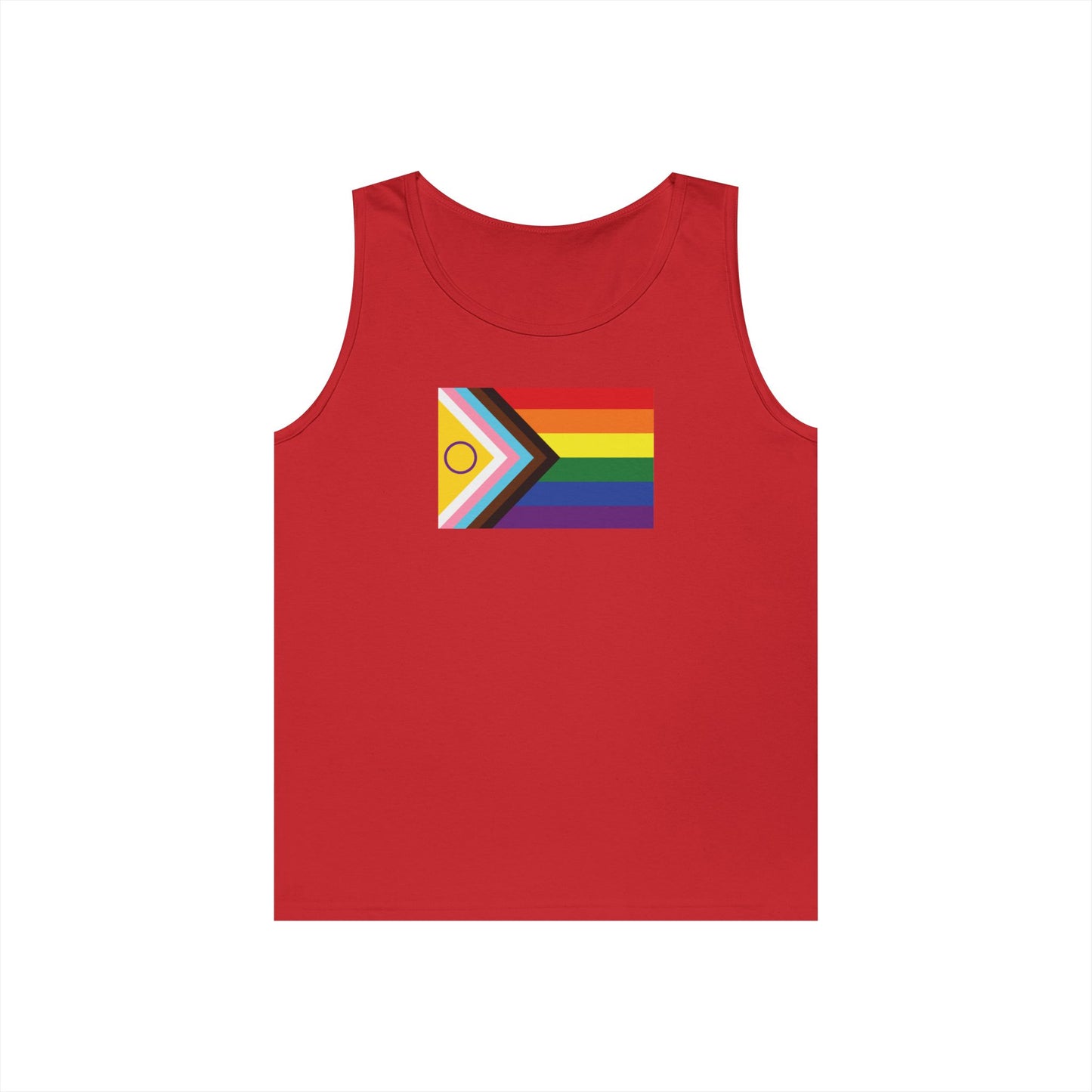 Progress Pride Flag Tank Top — Unisex