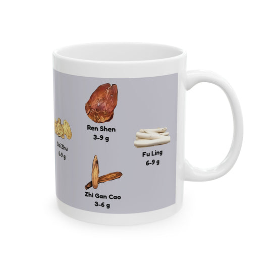 Si Jun Zi Tang (gray)—TCM Herbal Mug