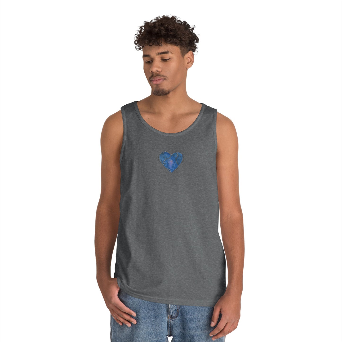 Street Heart—Unisex Cotton Tank Top