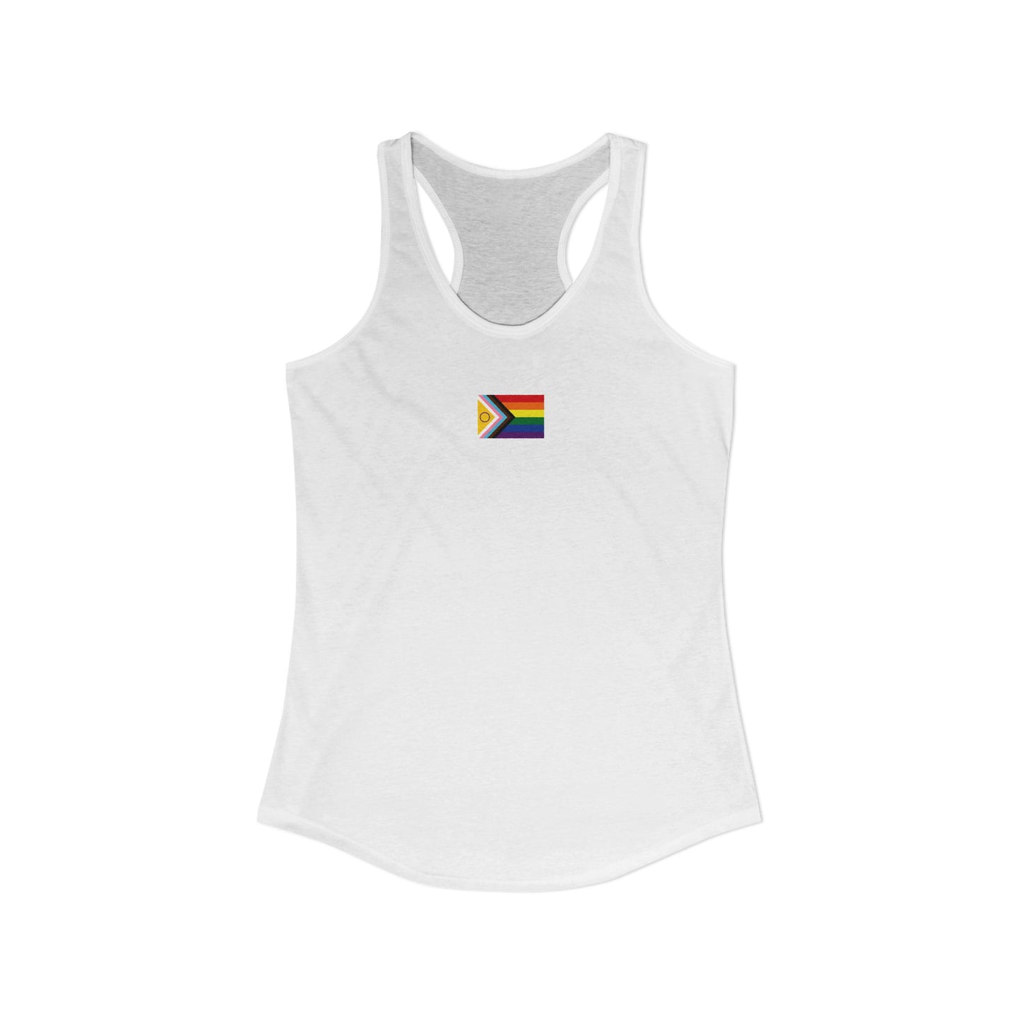 Pride Flag—Women's Racerback Tank