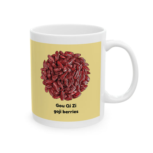 Gou Qi Zi (yellow) — TCM Herbal Mug