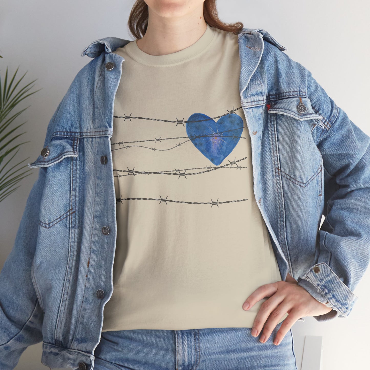 Protect My Broken Heart Unisex Cotton Graphic Tee