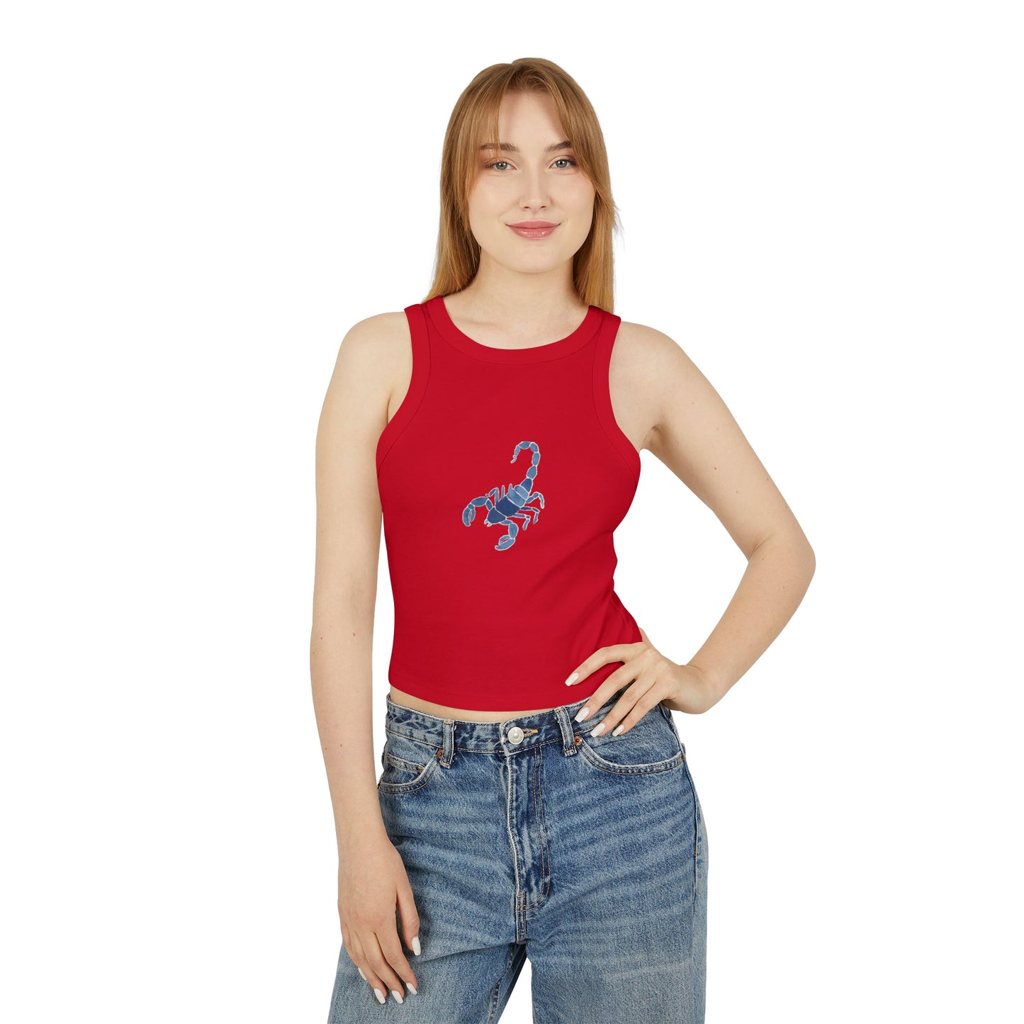 Scorpion Micro Rib Racer Tank Top